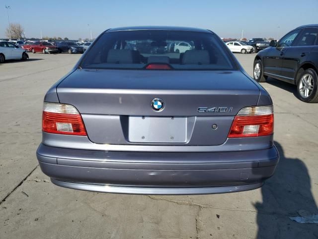 2001 BMW 540 I