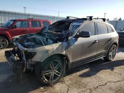 Salvage cars for sale at Dyer, IN auction: 2014 Audi Q5 Prestige