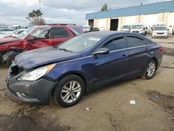 Salvage cars for sale at Woodhaven, MI auction: 2013 Hyundai Sonata GLS