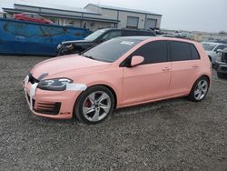 Salvage cars for sale at Earlington, KY auction: 2017 Volkswagen GTI S/SE