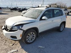 Salvage cars for sale from Copart Oklahoma City, OK: 2017 Volkswagen Tiguan S