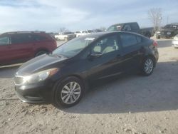 Salvage cars for sale at Kansas City, KS auction: 2014 KIA Forte LX