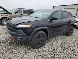 Salvage cars for sale at Wayland, MI auction: 2017 Jeep Cherokee Trailhawk