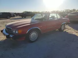 Salvage cars for sale at Houston, TX auction: 1987 Mercedes-Benz 560 SL