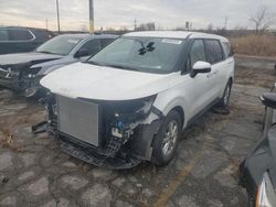 Salvage cars for sale at Woodhaven, MI auction: 2024 KIA Carnival LX