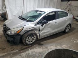 Salvage cars for sale at Ebensburg, PA auction: 2016 KIA Rio LX