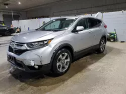 Salvage cars for sale at Candia, NH auction: 2019 Honda CR-V EXL