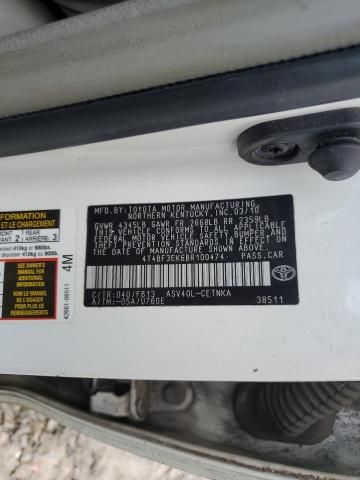 2011 Toyota Camry Base