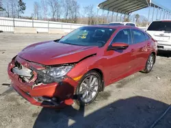 Salvage cars for sale at Spartanburg, SC auction: 2019 Honda Civic EXL