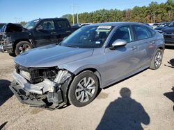 Salvage cars for sale from Copart Greenwell Springs, LA: 2022 Honda Civic LX