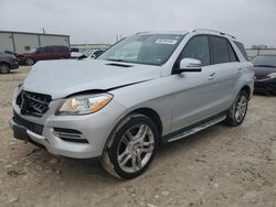 Mercedes-Benz m-Class salvage cars for sale: 2015 Mercedes-Benz ML 350