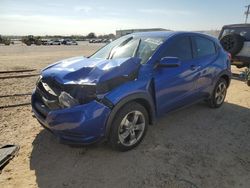 Salvage cars for sale at San Antonio, TX auction: 2018 Honda HR-V LX