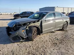 Salvage cars for sale at Haslet, TX auction: 2021 Hyundai Sonata N Line