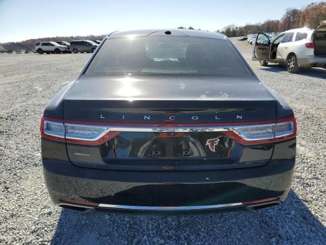 2017 Lincoln Continental Reserve