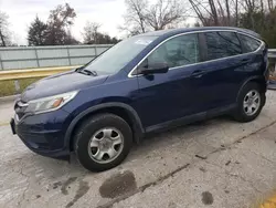 Salvage SUVs for sale at auction: 2015 Honda CR-V LX