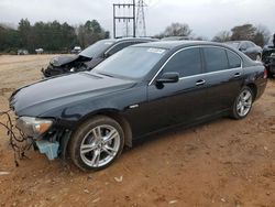 Salvage cars for sale at China Grove, NC auction: 2006 BMW 750 I