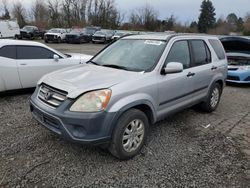 Salvage cars for sale at Portland, OR auction: 2006 Honda CR-V EX