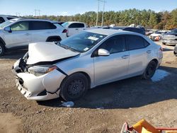 Salvage cars for sale at Greenwell Springs, LA auction: 2019 Toyota Corolla L