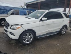 Salvage cars for sale at Riverview, FL auction: 2015 Mercedes-Benz ML 350