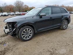 Salvage cars for sale from Copart Cleveland: 2022 Audi Q7 Premium Plus