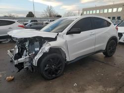 Salvage cars for sale at auction: 2022 Honda HR-V Sport