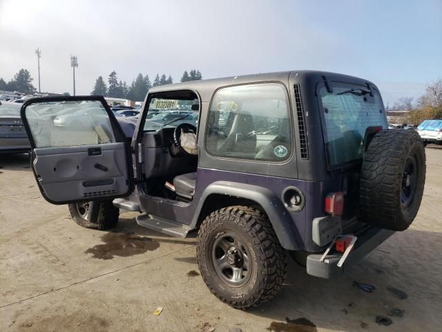 1998 Jeep Wrangler / TJ SE