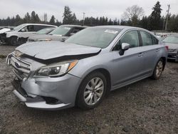 Subaru Legacy Vehiculos salvage en venta: 2015 Subaru Legacy 2.5I Premium