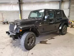 Salvage cars for sale from Copart Chalfont, PA: 2017 Jeep Wrangler Unlimited Sahara