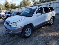 Hyundai salvage cars for sale: 2001 Hyundai Santa FE GLS