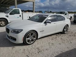 Salvage cars for sale at West Palm Beach, FL auction: 2014 BMW 750 XI