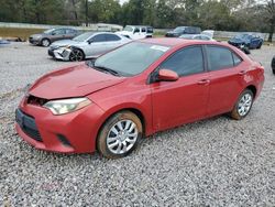 Salvage cars for sale from Copart Cleveland: 2014 Toyota Corolla L