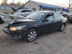 Salvage cars for sale at Wichita, KS auction: 2010 Honda Accord EXL