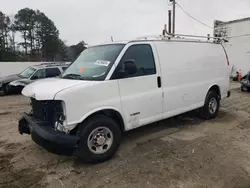 Chevrolet Express g2500 salvage cars for sale: 2005 Chevrolet Express G2500