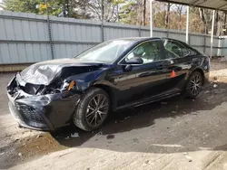 Salvage cars for sale at Austell, GA auction: 2024 Toyota Camry SE Night Shade