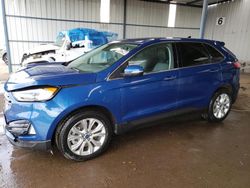 Salvage cars for sale from Copart Brighton, CO: 2022 Ford Edge Titanium