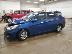 Salvage cars for sale at Davison, MI auction: 2016 Hyundai Accent SE