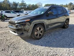 Salvage cars for sale at Greenwell Springs, LA auction: 2016 Jeep Cherokee Latitude