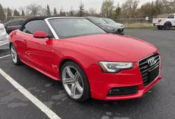 Salvage cars for sale at Sacramento, CA auction: 2013 Audi A5 Prestige