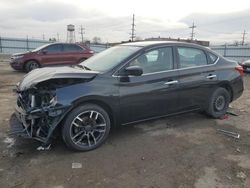 Salvage cars for sale from Copart Chicago Heights, IL: 2016 Nissan Sentra S