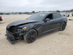 Salvage cars for sale at San Antonio, TX auction: 2019 KIA Stinger GT