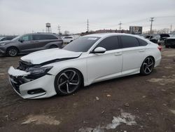 Honda Accord salvage cars for sale: 2019 Honda Accord Sport