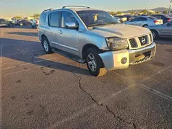 Salvage cars for sale at Phoenix, AZ auction: 2006 Nissan Armada SE