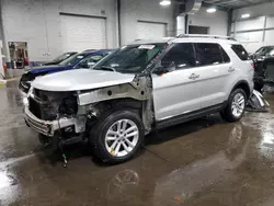 Ford Explorer xlt salvage cars for sale: 2013 Ford Explorer XLT