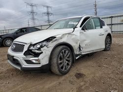 Salvage cars for sale at Elgin, IL auction: 2016 Infiniti QX50