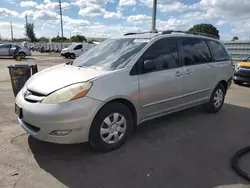 Toyota salvage cars for sale: 2008 Toyota Sienna CE