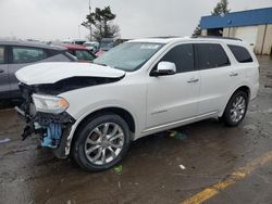 Dodge Vehiculos salvage en venta: 2017 Dodge Durango Citadel