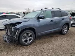 2019 Toyota Highlander Limited en venta en Chicago Heights, IL