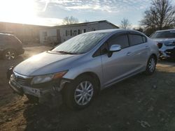 Vehiculos salvage en venta de Copart Baltimore, MD: 2012 Honda Civic LX