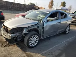 Salvage cars for sale at Wilmington, CA auction: 2012 Mazda 3 I