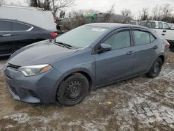 Salvage cars for sale at Baltimore, MD auction: 2016 Toyota Corolla L